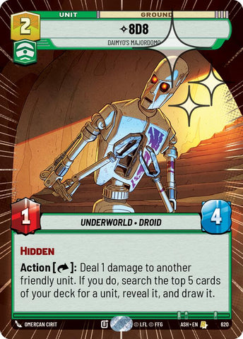 8D8 - Daimyo's Majordomo (620) (Hyperspace Foil) (620) [Ashes of the Empire]