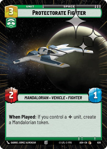 Protectorate Fighter (626) (Hyperspace Foil) (626) [Ashes of the Empire]