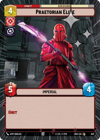 Praetorian Elite (647) (Hyperspace Foil) (647) [Ashes of the Empire]