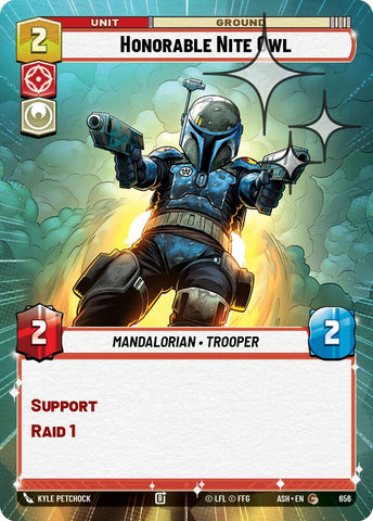 Honorable Nite Owl (656) (Hyperspace Foil) (656) [Ashes of the Empire]