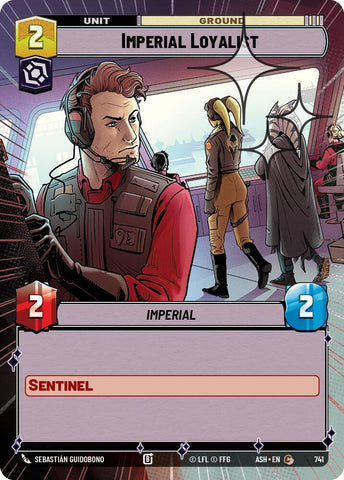 Imperial Loyalist (741) (Hyperspace Foil) (741) [Ashes of the Empire]