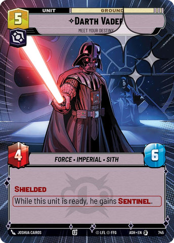 Darth Vader - Meet Your Destiny (745) (Hyperspace Foil) (745) [Ashes of the Empire]