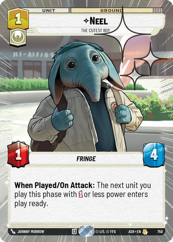 Neel - The Cutest Boy (750) (Hyperspace Foil) (750) [Ashes of the Empire]