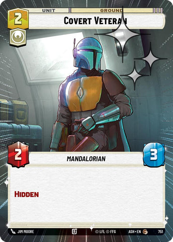 Covert Veteran (751) (Hyperspace Foil) (751) [Ashes of the Empire]