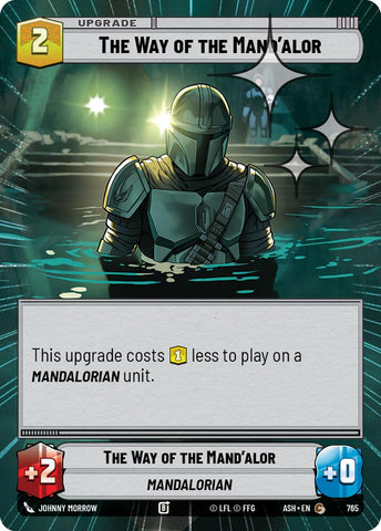 The Way of the Mand'alor (765) (Hyperspace Foil) (765) [Ashes of the Empire]