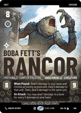 Boba Fett's Rancor - Emotionally Complex Creature (806) (Prestige) (806) [Ashes of the Empire]