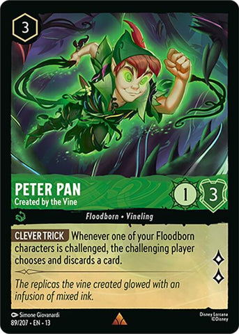 Peter Pan - Created by the Vine (89/207) [Attack of the Vine!]