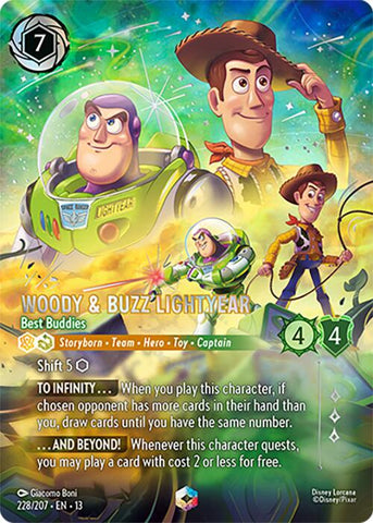 Woody & Buzz Lightyear - Best Buddies (Enchanted) (228/207) [Attack of the Vine!]