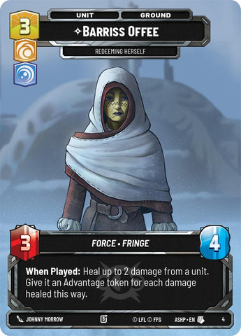 Barriss Offee (4) (4) [Ashes of the Empire Weekly Play Promos]