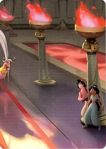 Reign of Jafar Puzzle Insert (Version 1 of 2) (Bottom Right) [Reign of Jafar]