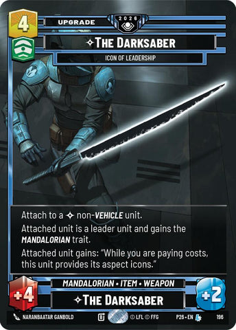 The Darksaber - Icon of Leadership (196) (196) [Galactic Championship 2026]