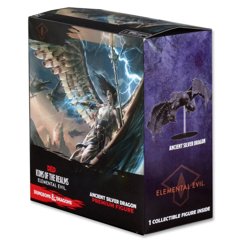D&D Minis Icons of the Realms Promo : Silver Dragon