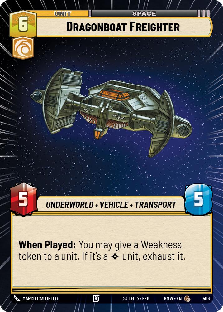 Dragonboat Freighter (503) (Hyperspace) (503) [Homeworlds]