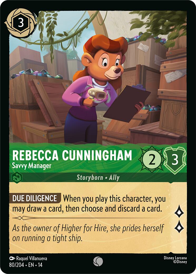 Rebecca Cunningham - Savvy Manager (80/204) [Hyperia City]