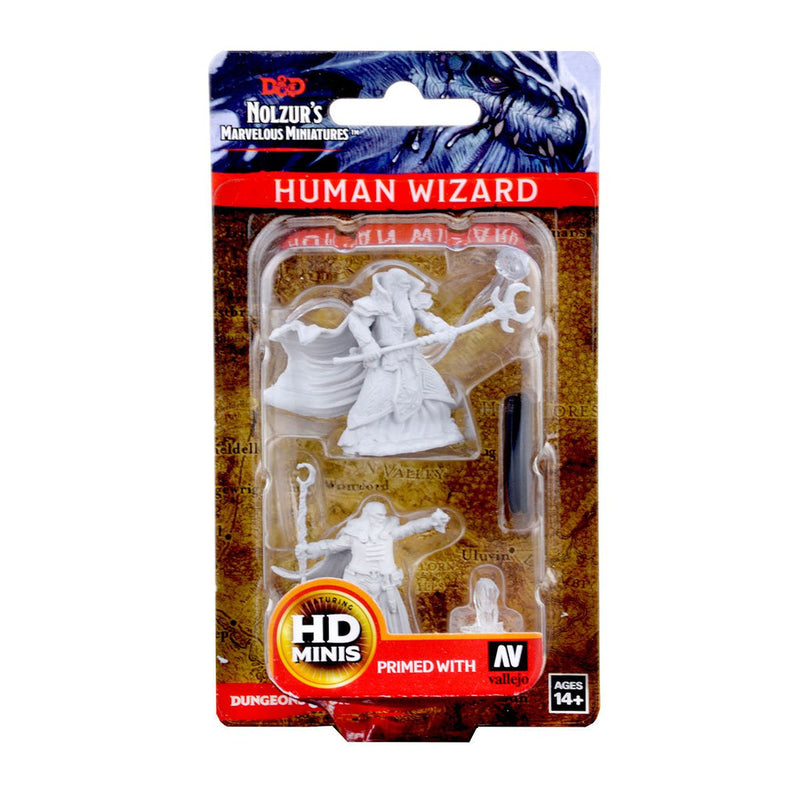 Wizkids Minis D&D 72618 Human Male Wizard