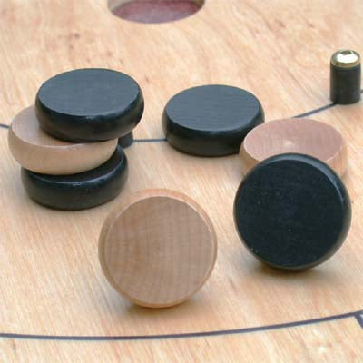 Ga Crokinole Pieces 30mm (24) Playit