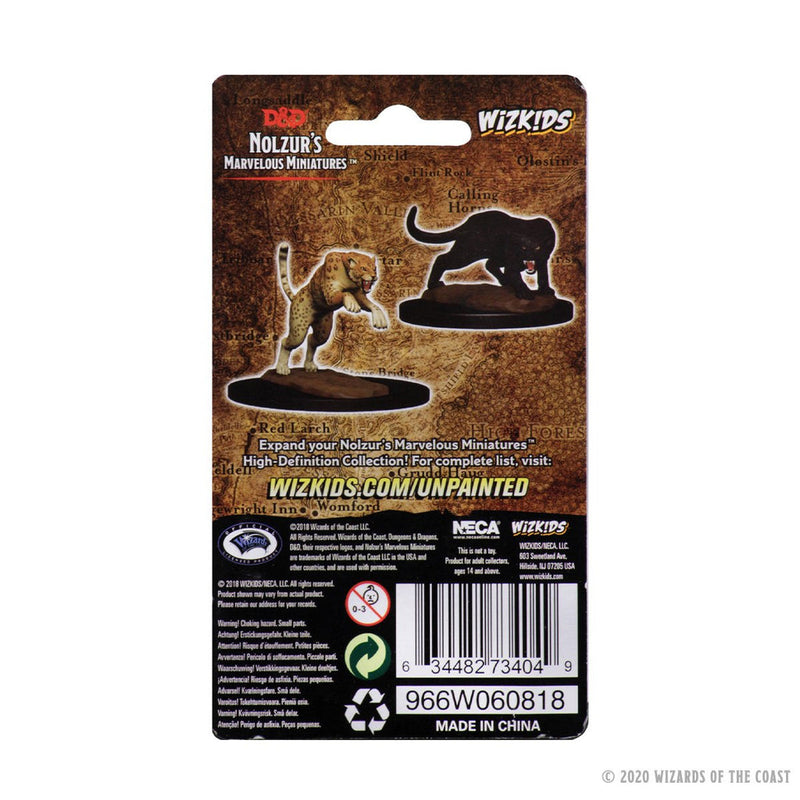 Wizkids Minis D&D 73404 Panther/leopard