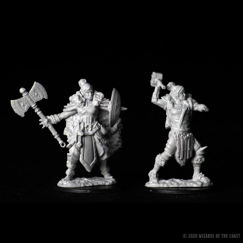 Wizkids Minis D&D 73703 Female Half-Orc Barbarian