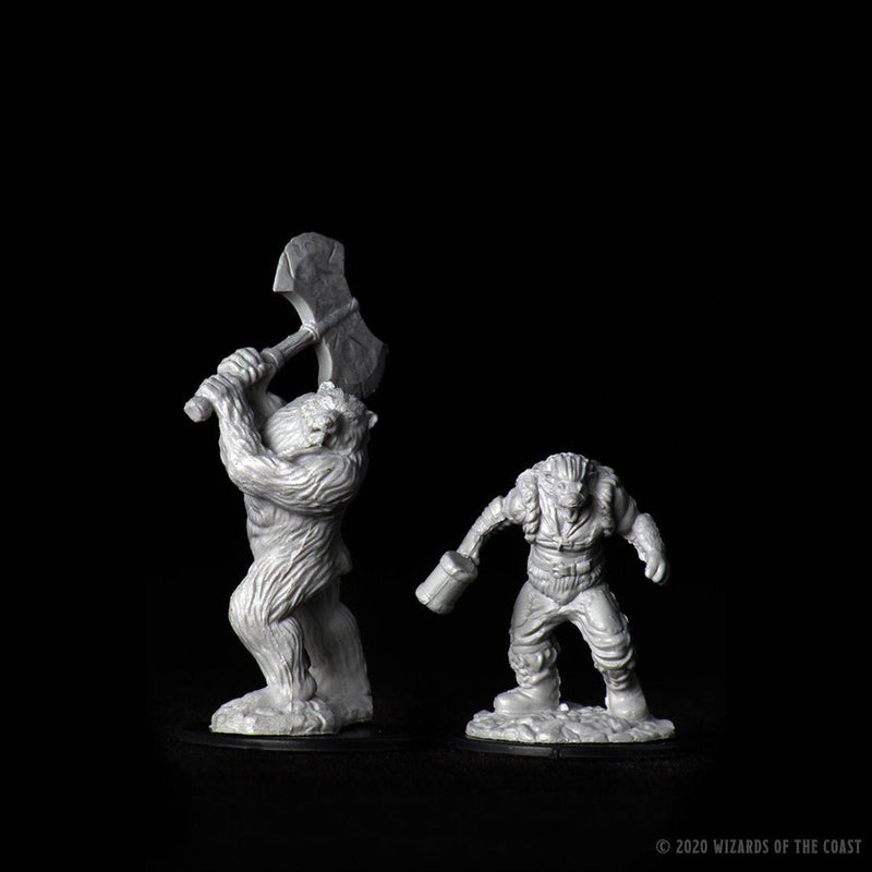 Wizkids Minis D&D 73715 Wereboar And Werebear