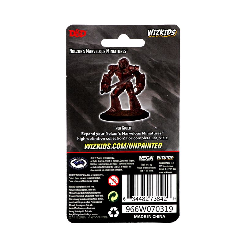 Wizkids Minis D&D 73842 Iron Golem