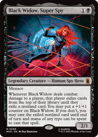 Black Widow, Super Spy [Marvel Super Heroes]