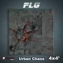 Frontline Gaming Mat 4'x4'  Urban Chaos