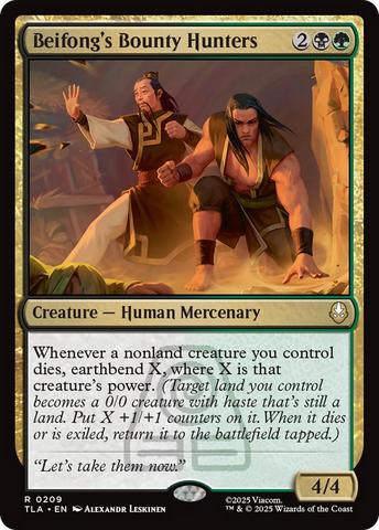 Beifong's Bounty Hunters [Avatar: The Last Airbender]