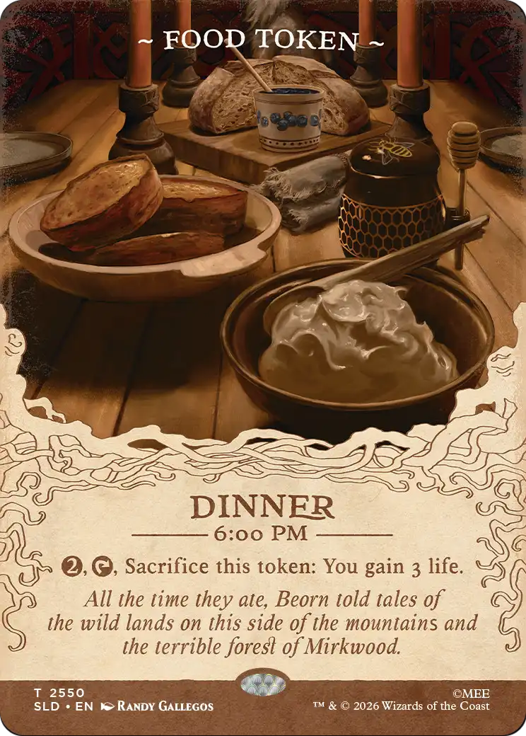 Food Token (2550) [Secret Lair Drop Series]