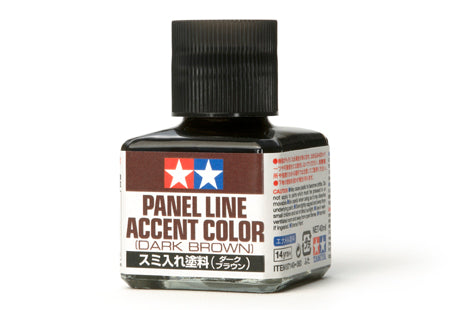 Tamiya Panel Line Accent Color - Dark Brown