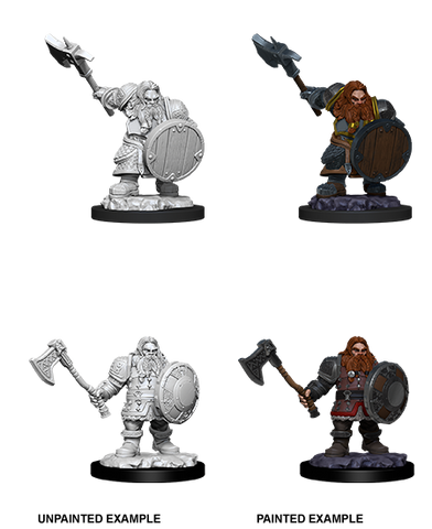 Wizkids Minis D&D 90004 Male Dwarf Fighter