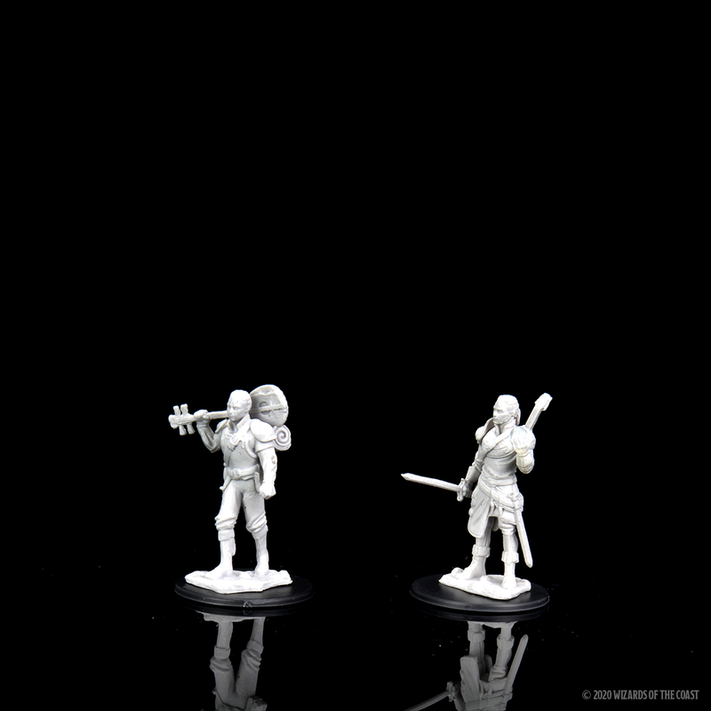 Wizkids Minis D&D 90055 Male Half-elf Bard