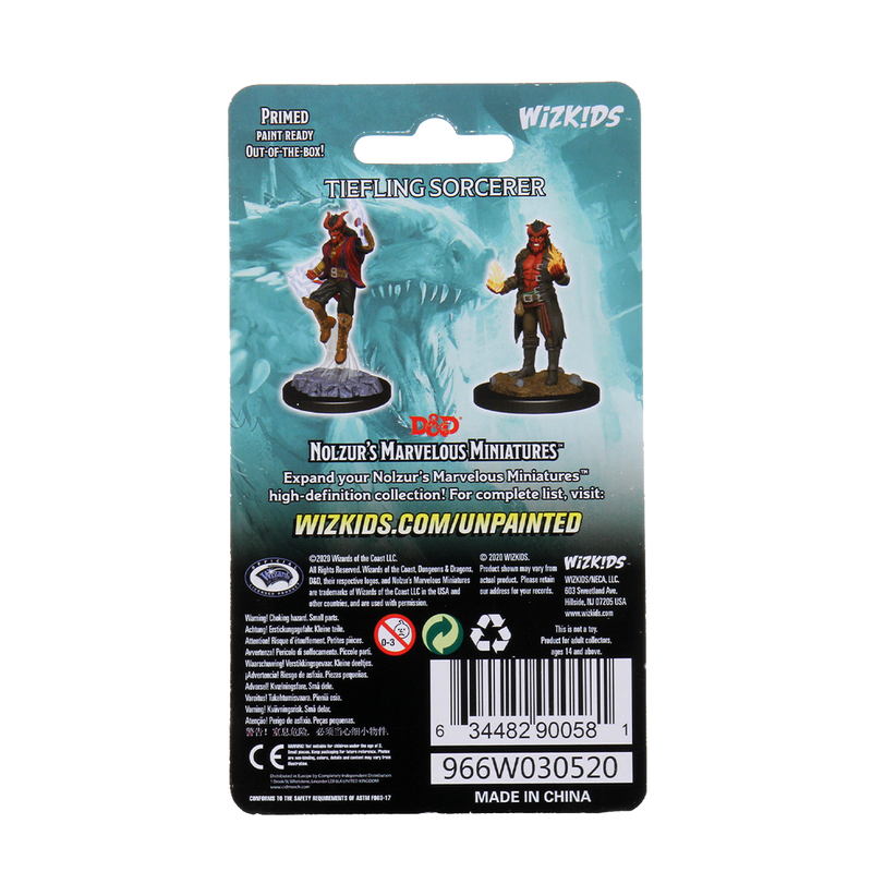 Wizkids Minis D&D 90058 Male Tiefling Sorcerer