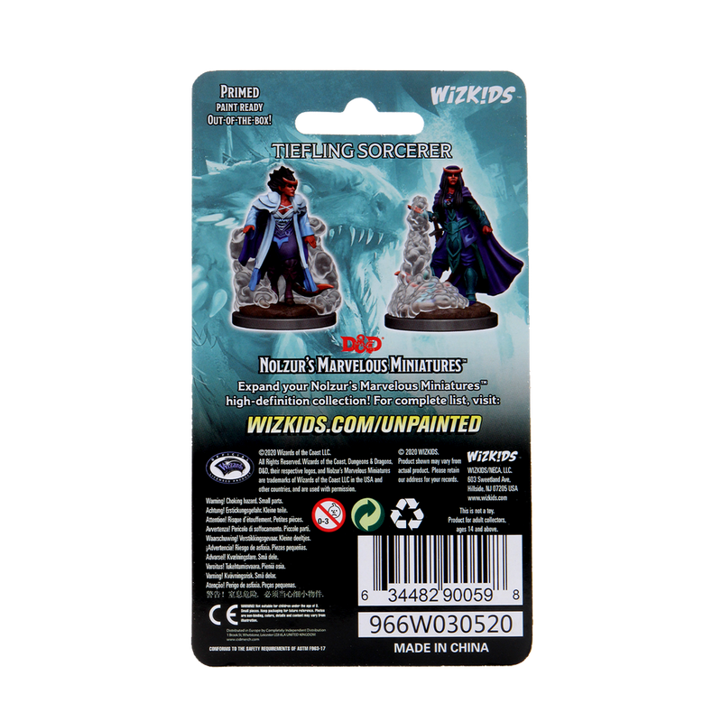 Wizkids Minis D&D 90059 Female Tiefling Sorcerer