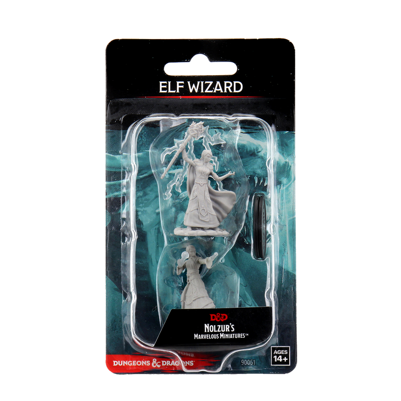 Wizkids Minis D&D 90061 Female Elf Wizard