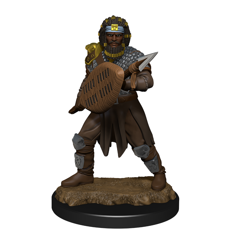 Wizkids Minis D&D 90144 Human Fighter Male