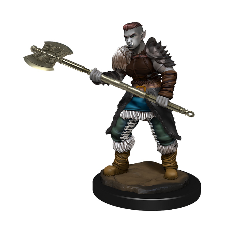 Wizkids Minis D&D 90145 Orc Barbarian Female