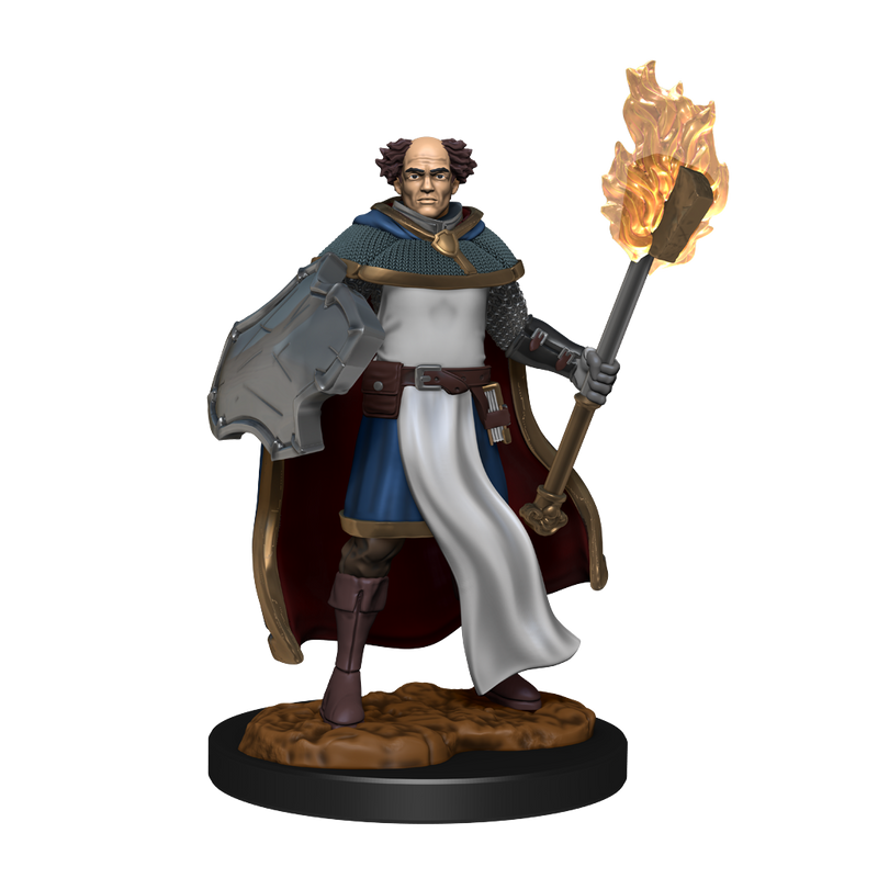 Wizkids Minis D&D 90151 Multiclass Cleric + Wizard Male