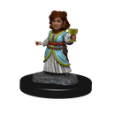 Wizkids Minis D&D 90153 Silver Dragon Wyrmling & Halfling Friend