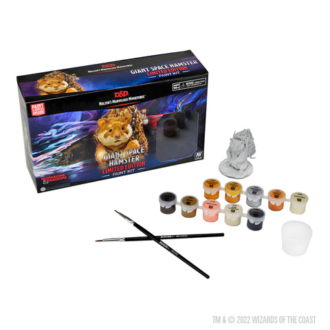 Wizkids Minis D&D 90597 Paint Night Kit: Giant Space Hamster