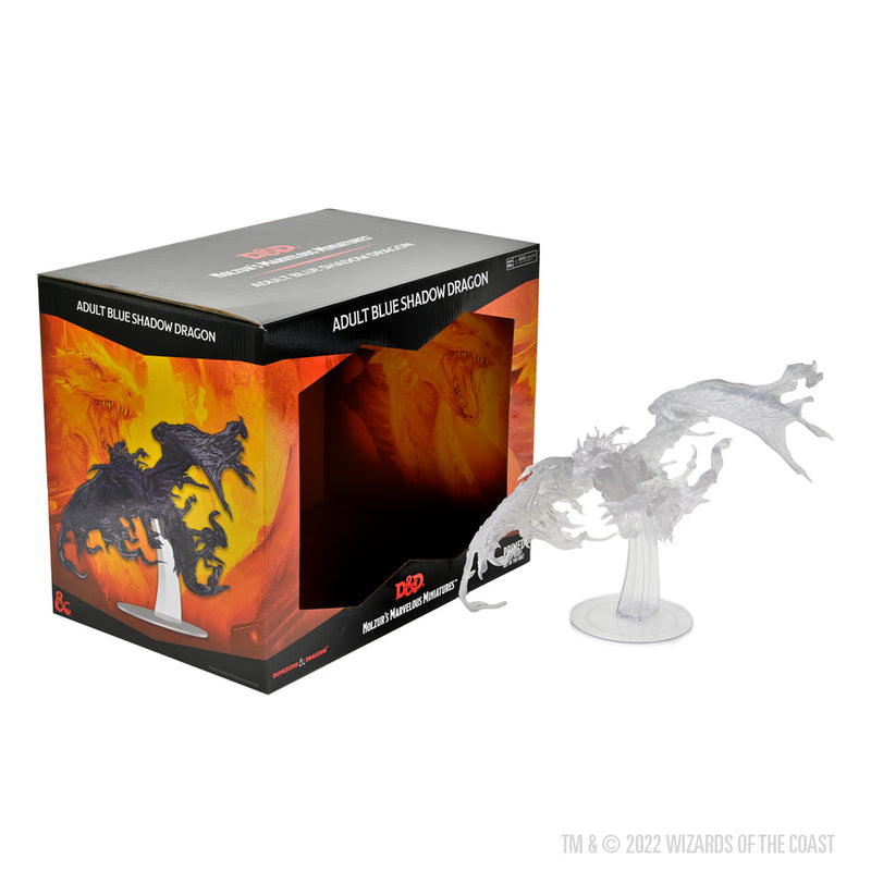 Wizkids Minis D&D 90605 Adult Blue Shadow Dragon