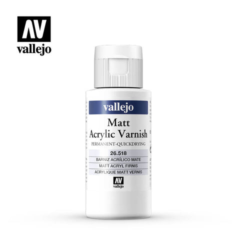 Vallejo: Auxiliary Permanent Matt Varnish 60ml