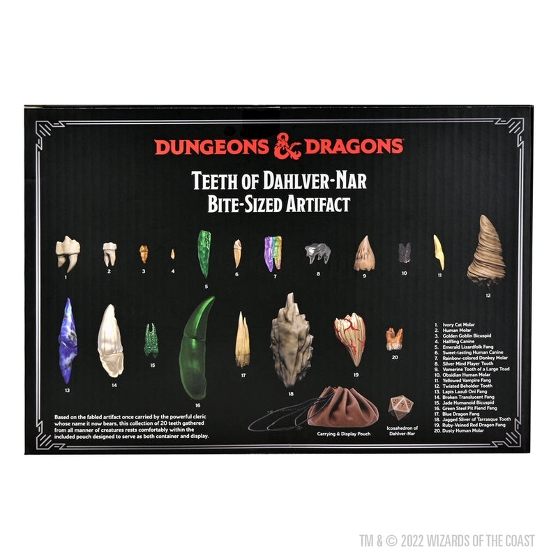 D&D Replicas of the Realms Teeth of Dahlver-Nar Bite-Sized Artifact