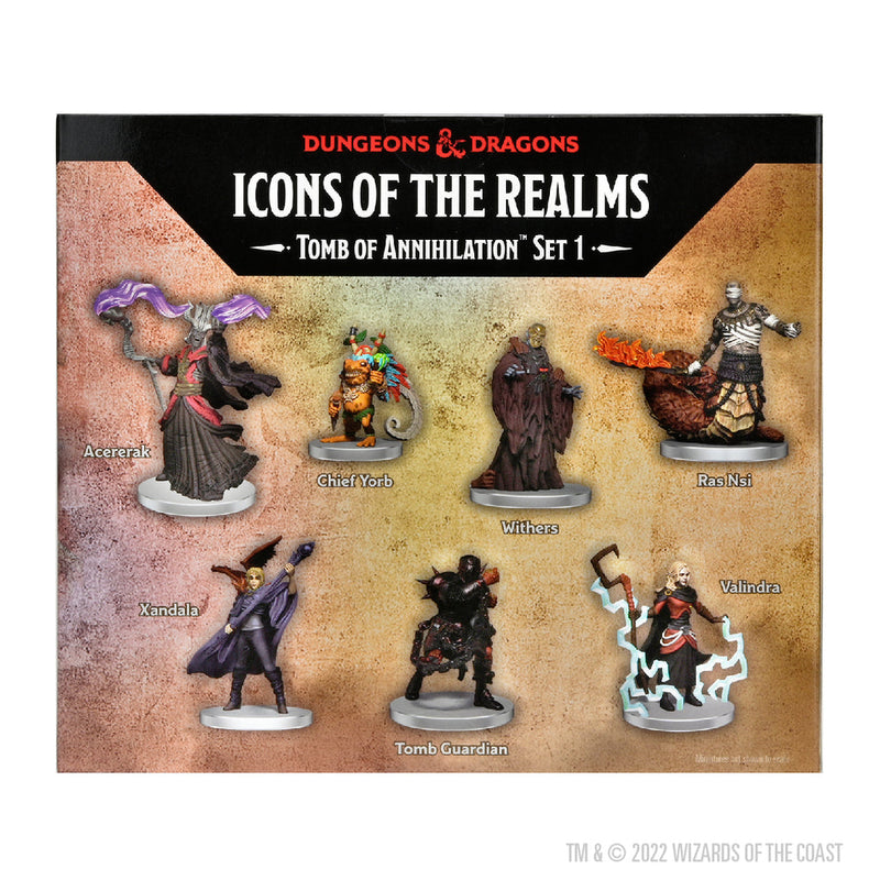 D&D Minis Icons of the Realms : Tomb of Annihilation 1