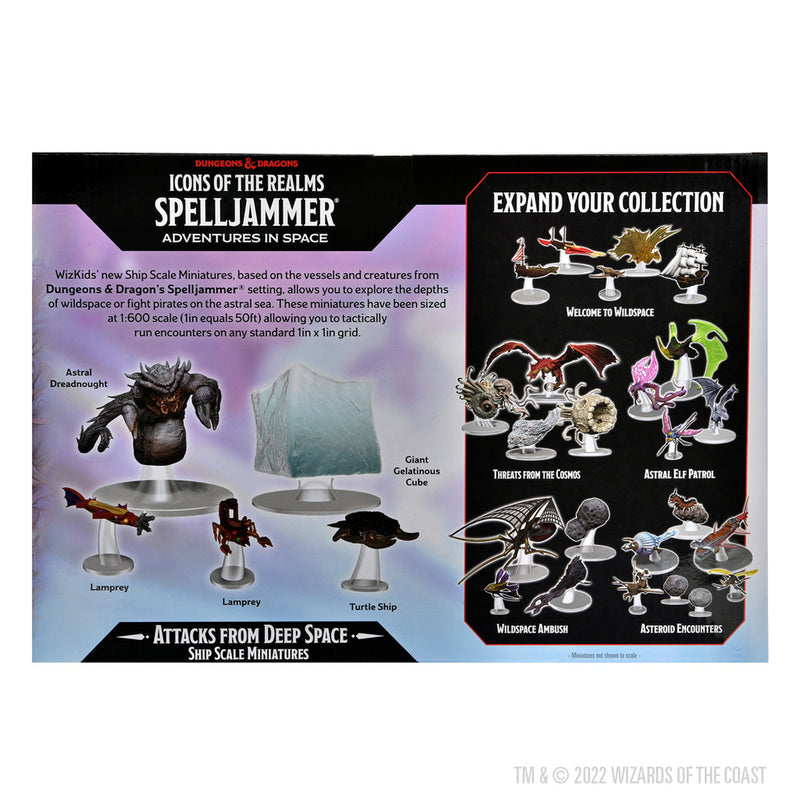 D&D Minis Icons of the Realms Spelljammer Attacks from Deep Space