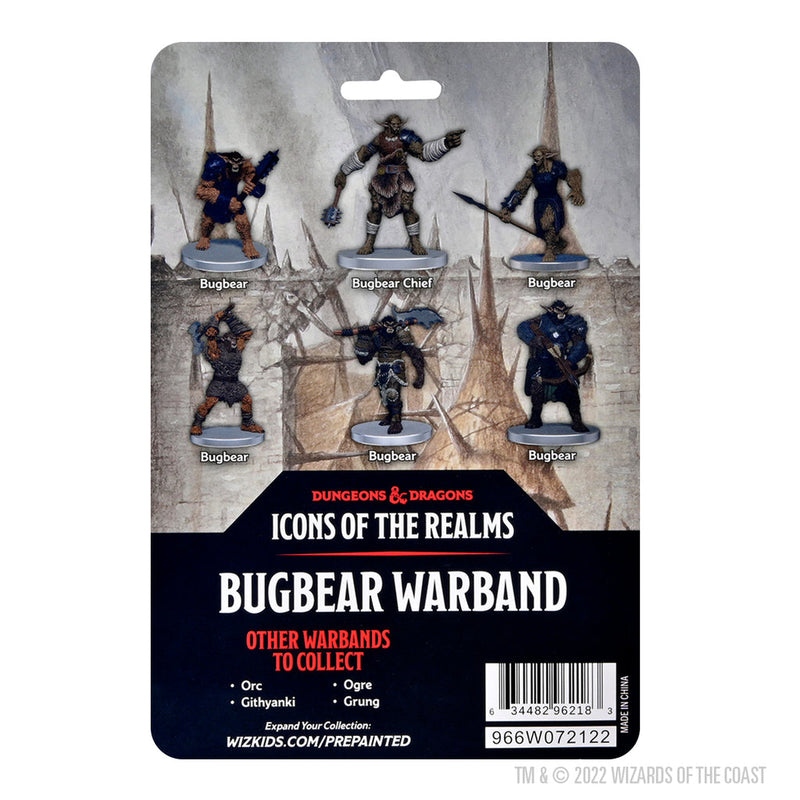 DDM Icons of the Realms Bugbear Warband