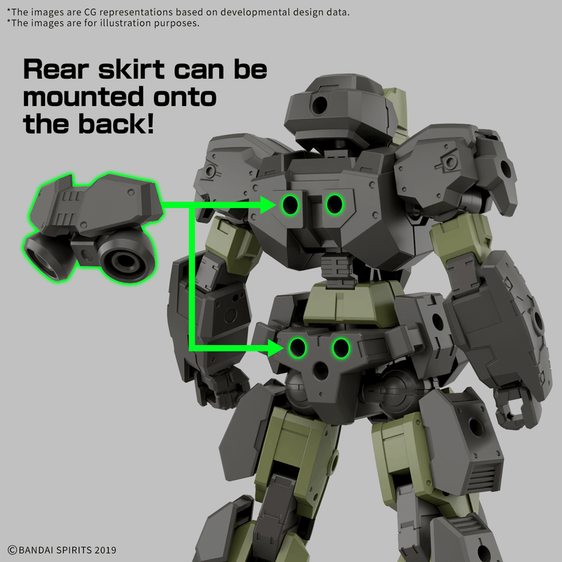 Bandai HG 1/144 eEXM-23 TECPROT 02 "30 Minute Missions"