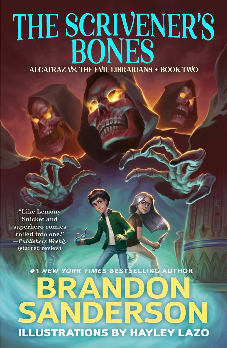 Novel Alcatraz vs. the Evil Librarians 2: The Scrivener's Bones