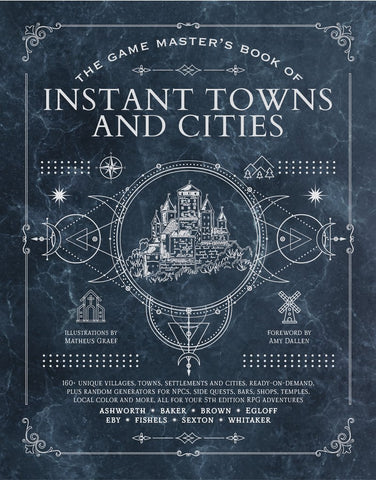 Rpg The Game Master's Book of Instant Towns and Cities