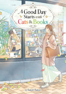 Manga A Good Day Starts with Cats and Books (Light Novel)