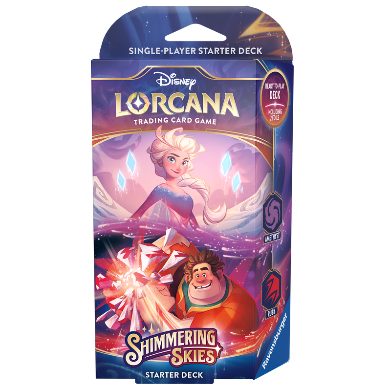 Disney Lorcana: Shimmering Skies Starter Deck